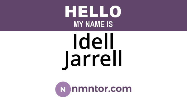 Idell Jarrell