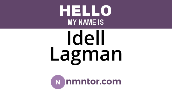 Idell Lagman