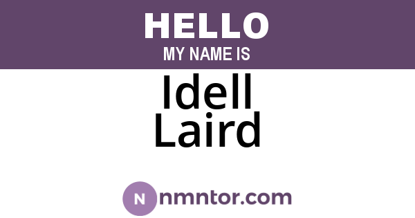Idell Laird