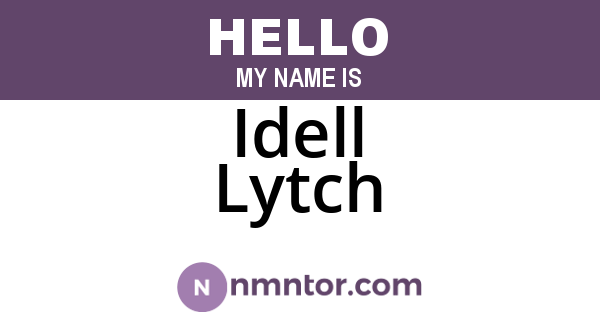 Idell Lytch