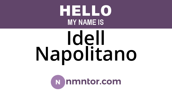 Idell Napolitano