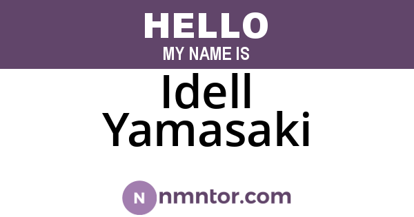 Idell Yamasaki