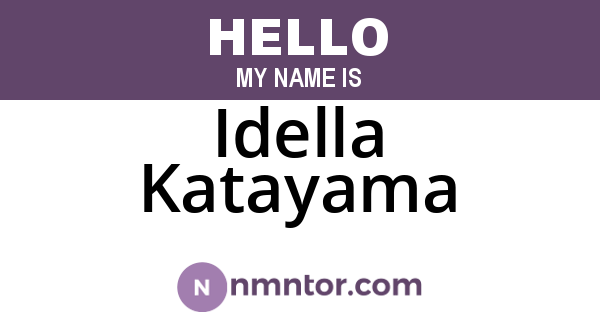 Idella Katayama