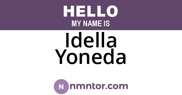 Idella Yoneda