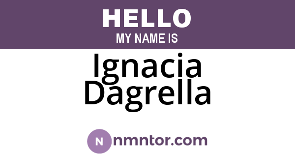 Ignacia Dagrella