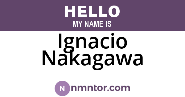 Ignacio Nakagawa