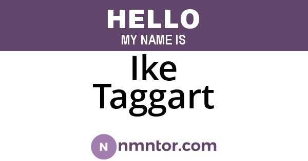 Ike Taggart
