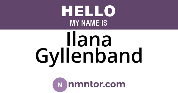 Ilana Gyllenband