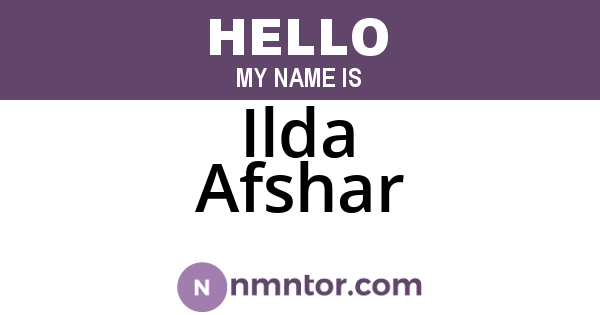 Ilda Afshar