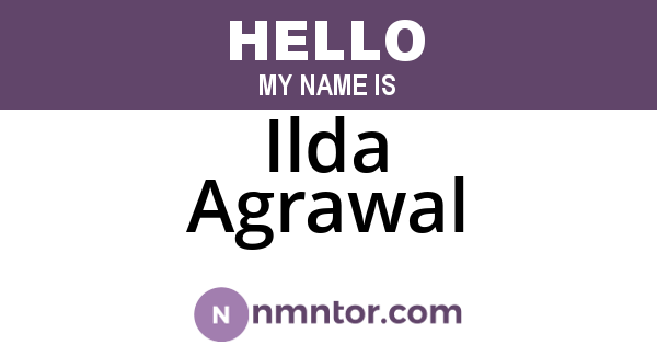 Ilda Agrawal
