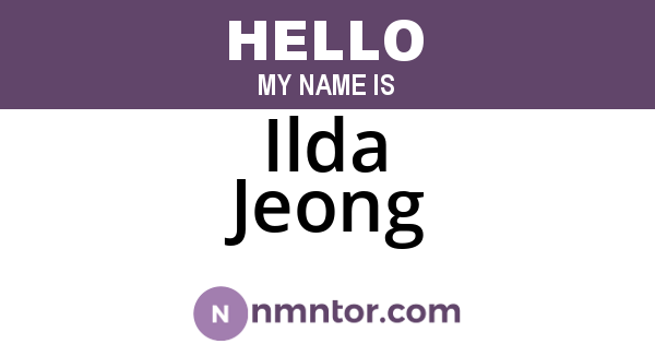 Ilda Jeong