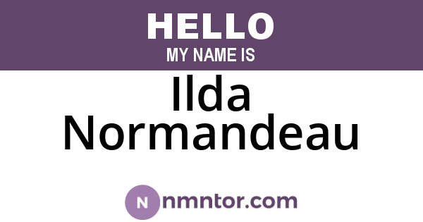 Ilda Normandeau