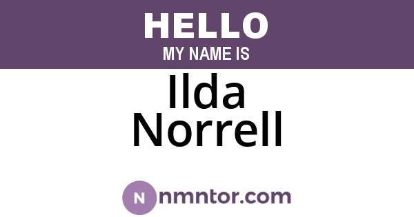 Ilda Norrell