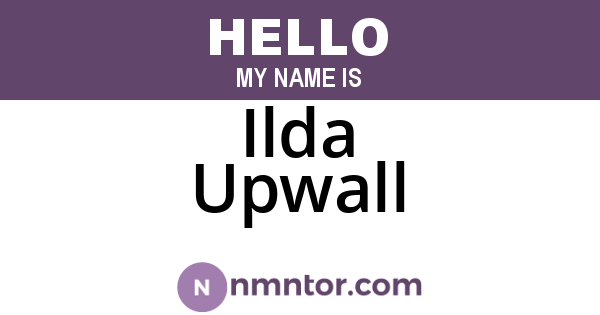 Ilda Upwall