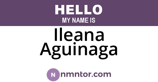 Ileana Aguinaga