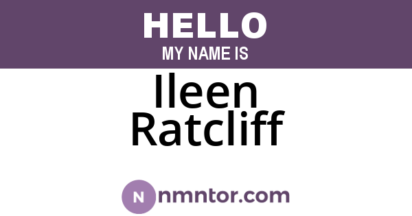 Ileen Ratcliff