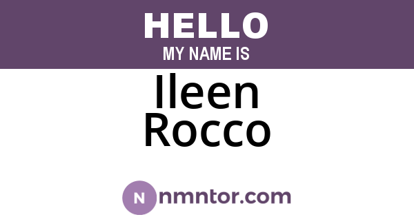 Ileen Rocco