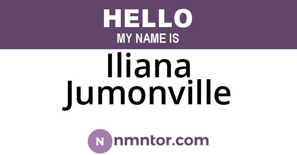 Iliana Jumonville