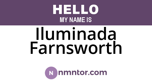 Iluminada Farnsworth