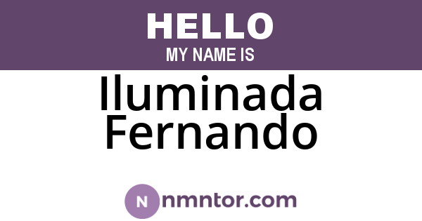 Iluminada Fernando