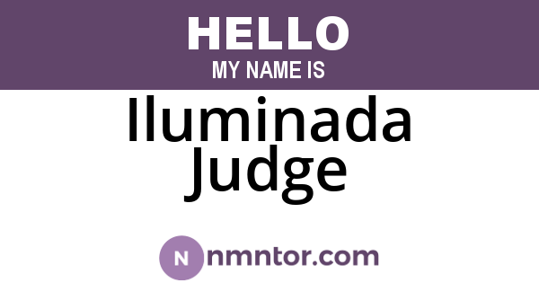 Iluminada Judge