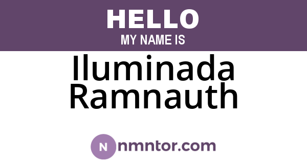 Iluminada Ramnauth