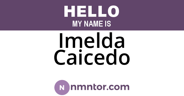 Imelda Caicedo