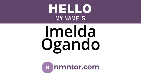 Imelda Ogando