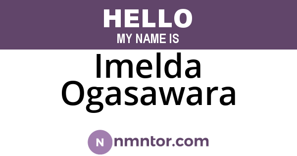 Imelda Ogasawara
