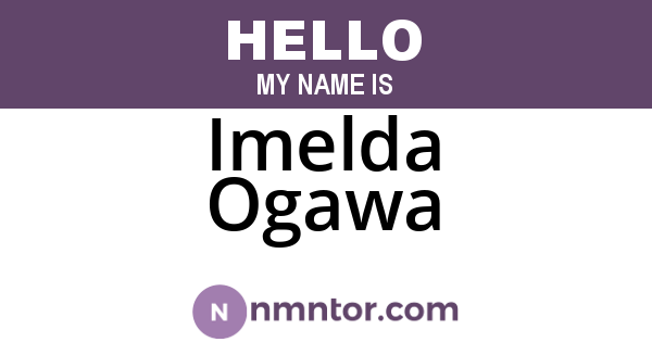 Imelda Ogawa