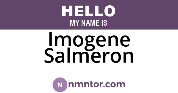 Imogene Salmeron