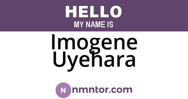 Imogene Uyehara
