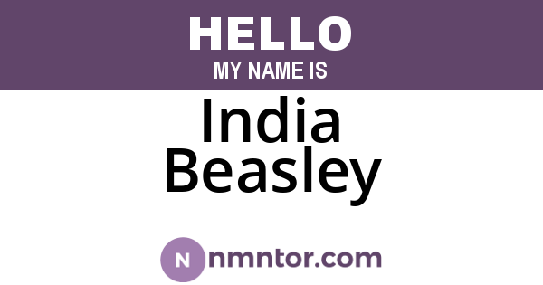 India Beasley