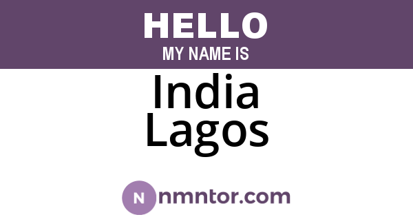 India Lagos