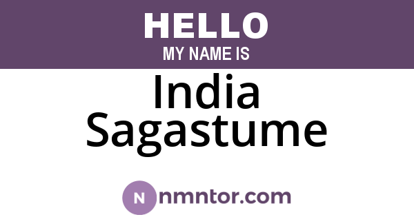 India Sagastume