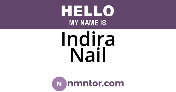 Indira Nail