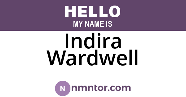 Indira Wardwell