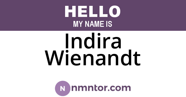 Indira Wienandt