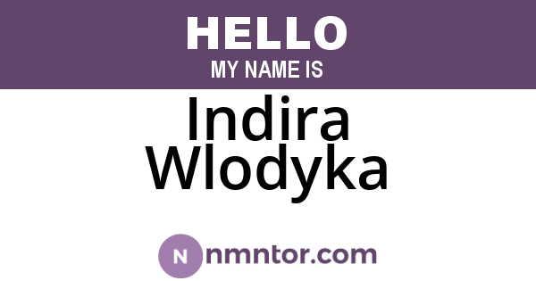 Indira Wlodyka