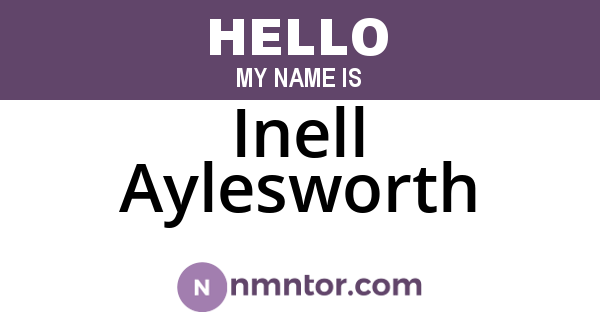 Inell Aylesworth