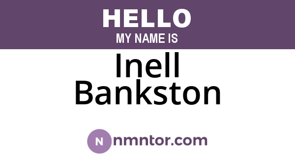 Inell Bankston