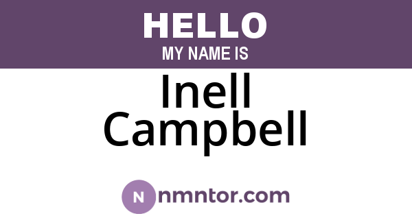 Inell Campbell