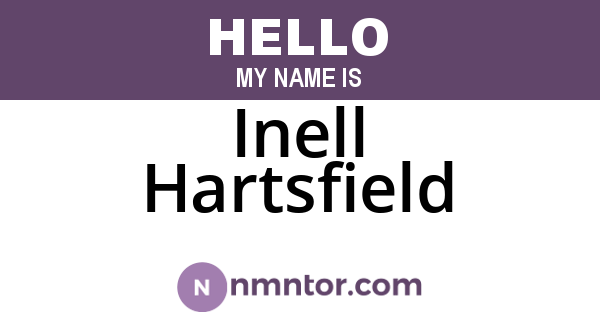 Inell Hartsfield