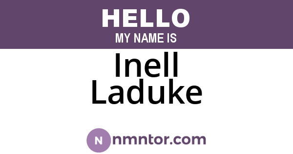 Inell Laduke