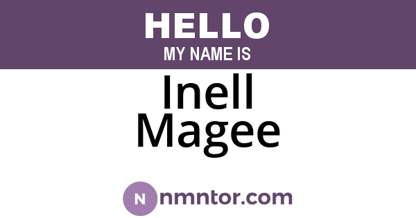Inell Magee