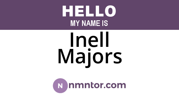 Inell Majors