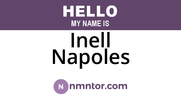 Inell Napoles