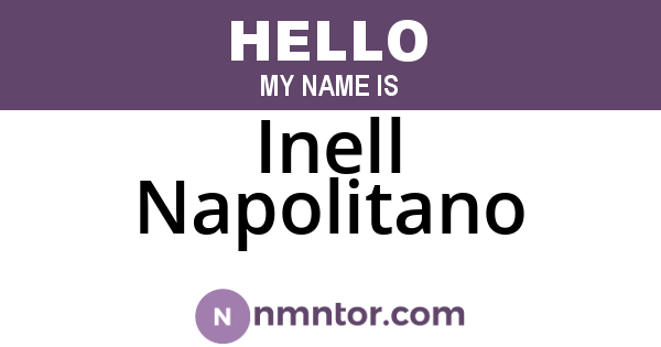 Inell Napolitano