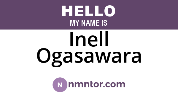 Inell Ogasawara
