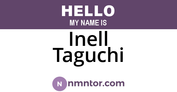 Inell Taguchi